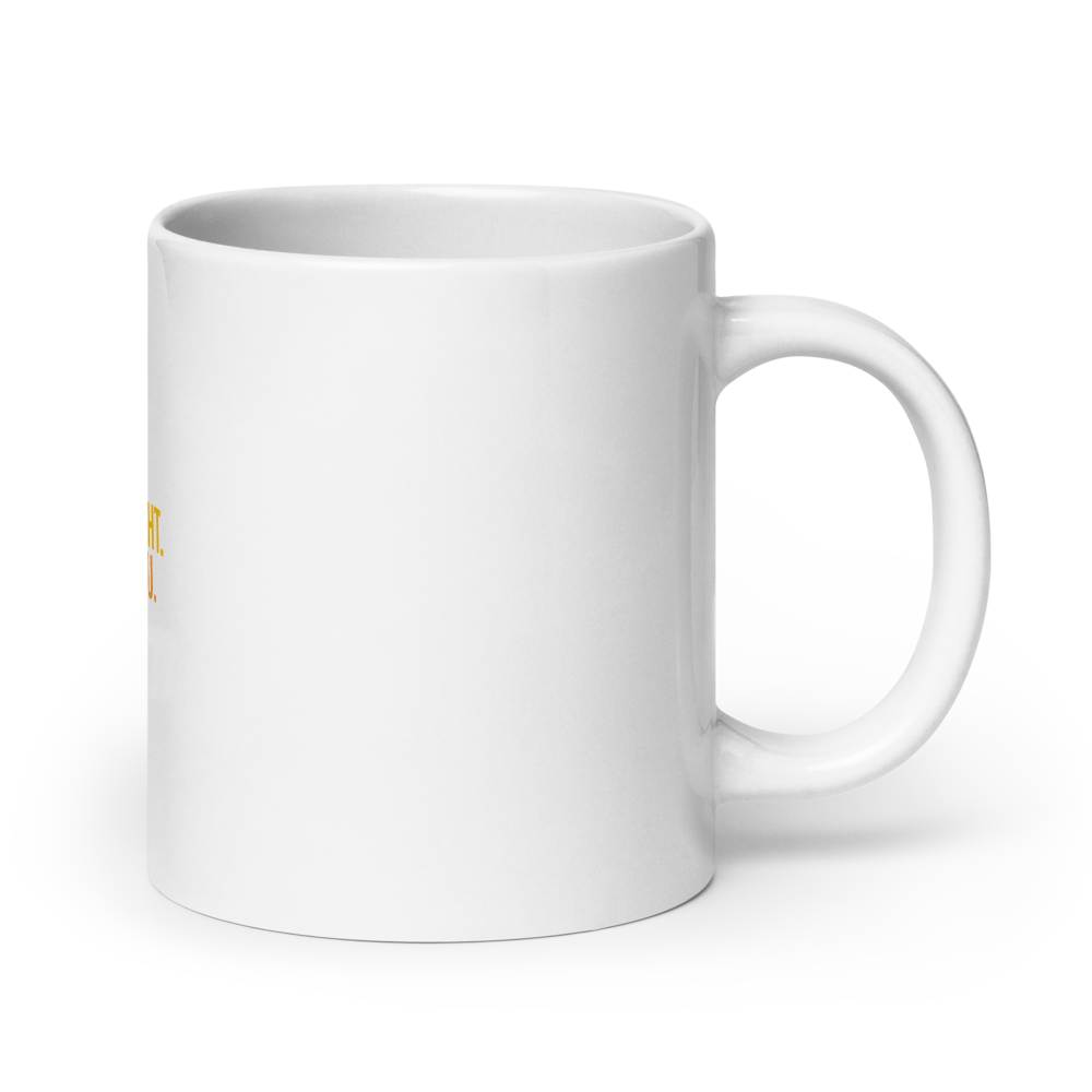 Taza Blanca Brillante