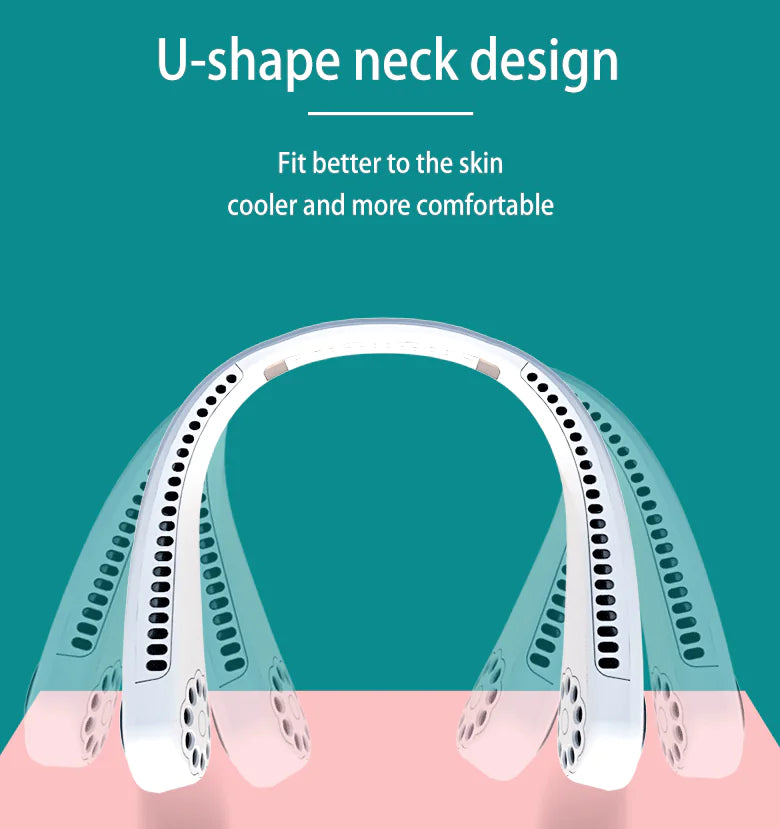 Ventilador Portátil USB de Cuello Colgante