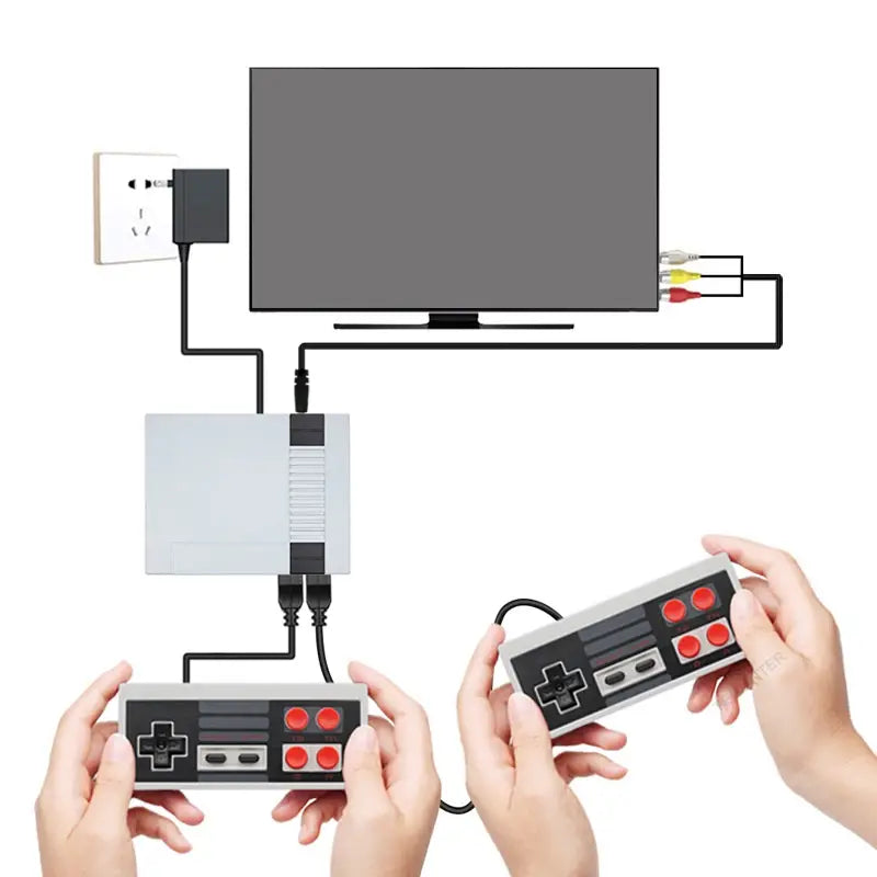 Mini Consola de Videojuegos NES de 8 bits para TV para Niños