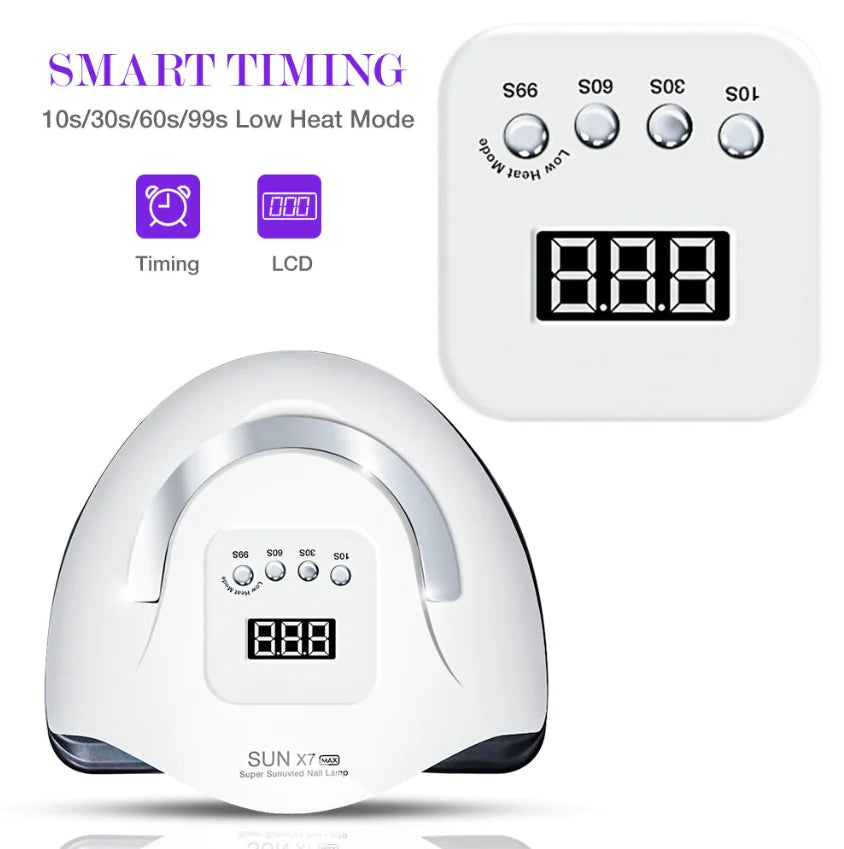 Secador de Uñas Lámpara LED UV 220W