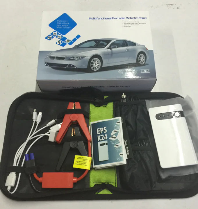 Arrancador de Coche de 20000mAh, Booster, Caja de Arranque, Banco de Energía, Cargador de Batería Portátil